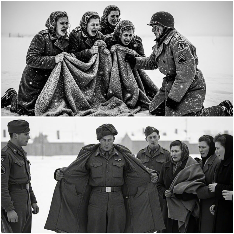 “Let Us Die in the Cold!” the Prisoners Cried as Rescue Arrived—What One Allied Soldier Did Next Shattered Their Defiance, Silenced a Frozen Camp, and Rewrote a Moment of War No One Was Prepared to Remember, When Women Who Had Endured Loss, Hunger, and Isolation Refused Freedom, Until a Single, Unexpected Act of Humanity Turned Despair Into Stillness, Broke Through Years of Fear, and Transformed a Rescue Mission Into One of the Most Quietly Devastating Turning Points of the Winter