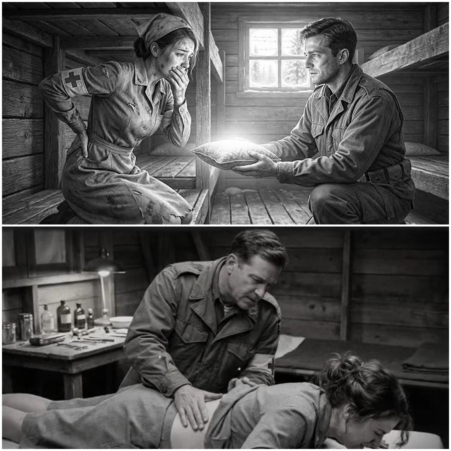 “I Can’t Stand Straight”—A German Woman POW Was Left Speechless After A U.S. Soldier Handed Her A Simple Pillow, Uncovering A Quiet Wartime Moment So Unexpected, Emotional, And Human That History Rarely Explains What It Truly Meant