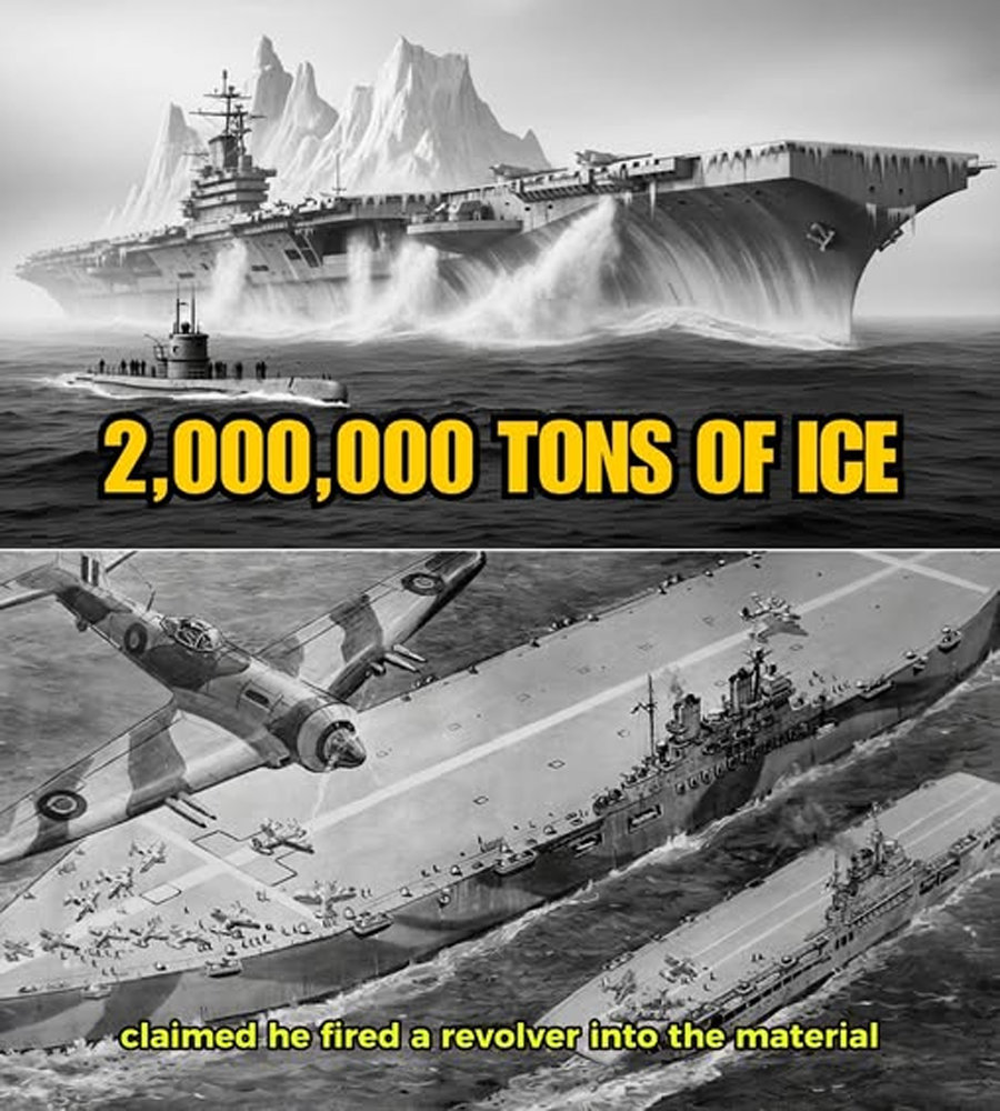 Britainโs Two-Million-Ton Ice Carrier Dream