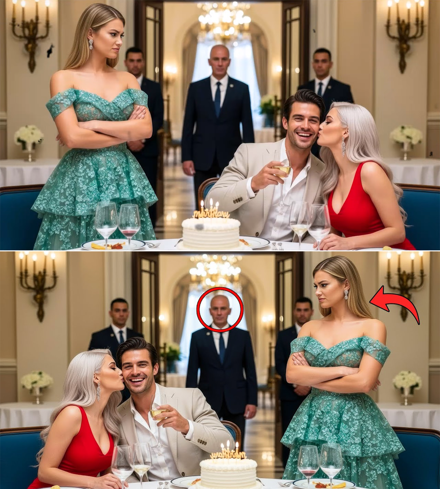 He Laughed at Her Simple Anniversary Gift in a Room Full of Strangers—Until a Quiet Gentleman Arrived, Called Her “My Niece,” and Turned His Perfect Night Into a Reckoning