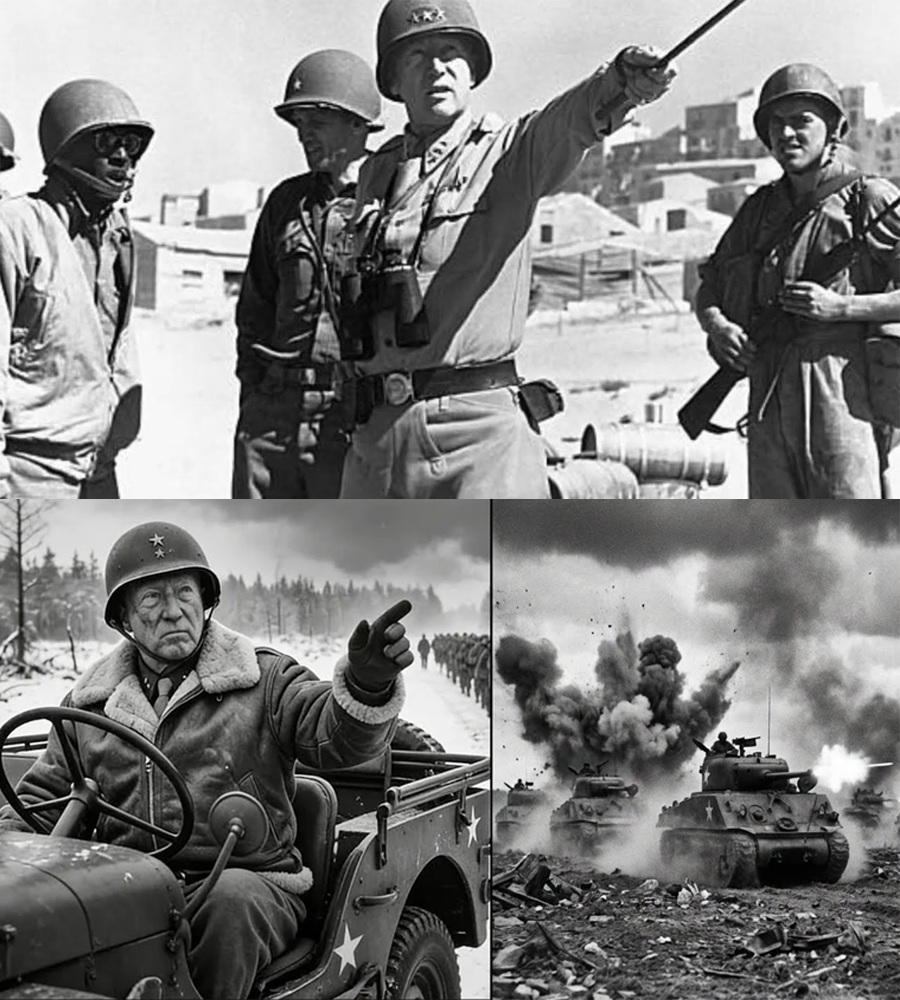 The Night Pershing Finally Spoke Plainly to Patton—After the Dawn Tank Charge That Changed the War, the Map, and One Man’s Fate Forever