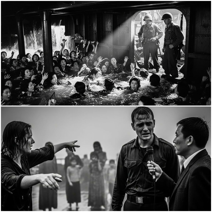 “The Ship Is Sinking!” Panic Erupted as Water Rushed Below Deck, Trapping Nearly 200 Japanese Women in the Darkness—With Time Running Out and Orders Offering No Clear Answer, a Small Group of U.S. Soldiers Faced a Single, Impossible Choice That Would Decide Who Lived, Who Didn’t, and How This Night at Sea Would Be Remembered, Turning a Routine Operation Into a Defining Moment Where Humanity, Fear, and Responsibility Collided in the Most Unforgiving Place on Earth