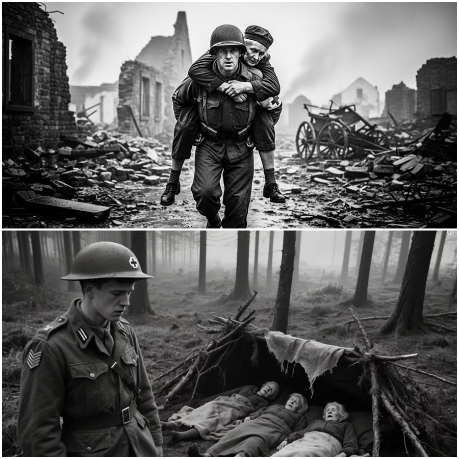 “They Told Us to Leave Them”: The Forgotten World War II Night When Exhausted U.S. Soldiers Refused Orders, Lifted Frail German Grandmothers Onto Their Shoulders, and Carried Them 12 Frozen Miles to Medical Care—Why These Elderly Prisoners Were Abandoned, How Young American Troops Risked Punishment to Save Them, and Why Survivors Say That March Through Snow and Darkness Changed Their Understanding of War, Mercy, and Humanity Forever