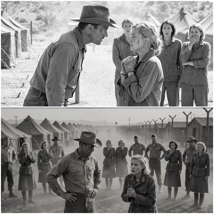 “I Won’t Hurt You” — Three Simple Words Spoken by an American Cowboy Stopped Her Cold, Shattered Years of Fear, and Triggered a Chain of Events So Quietly Powerful, So Emotionally Unimaginable, That It Rewrote One German Woman POW’s Understanding of the War, the Enemy She’d Been Taught to Fear, and the Moment Humanity Returned When She Least Expected It