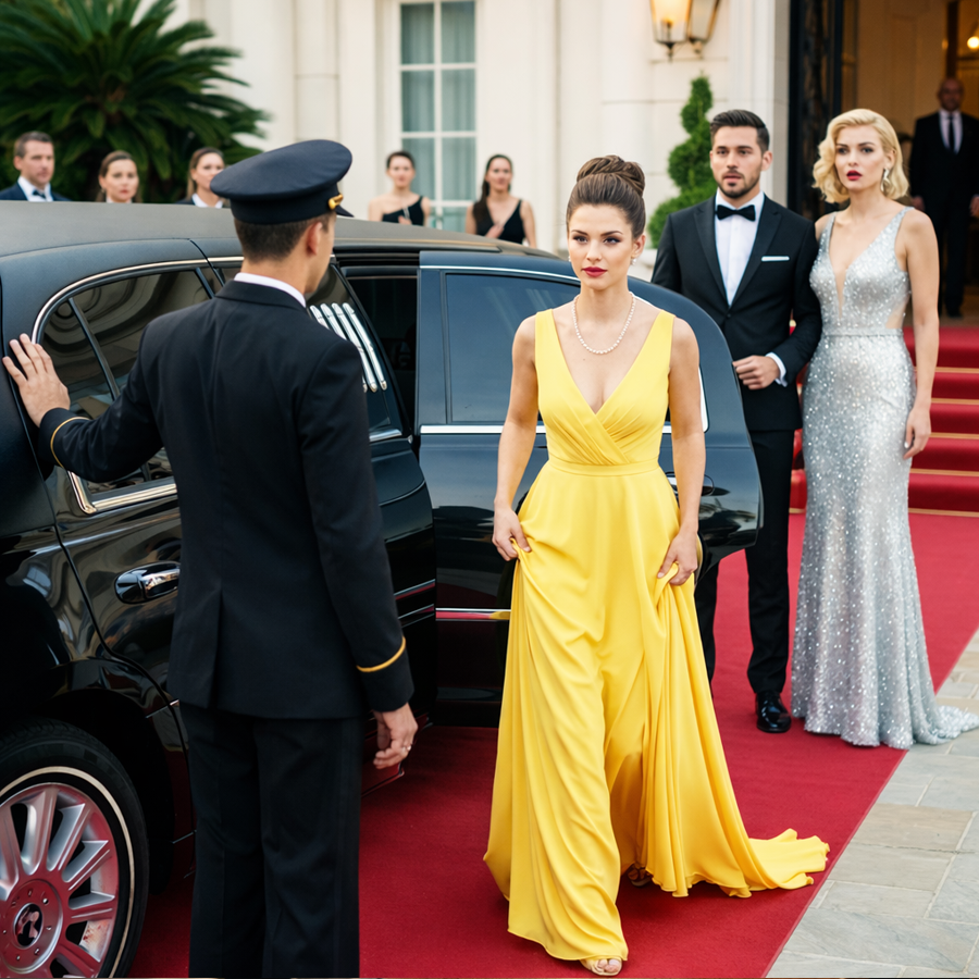 They Left Her Name Off the Guest List, Whispered That the Billionaire’s “Simple Wife” Didn’t Belong at Their Elite Event, and Assumed She’d Never Show Up — But Just as the Party Reached Its Peak, a Black Limousine Rolled to the Entrance, Cameras Turned, Conversations Died Mid-Sentence, and the Woman They Ignored Stepped Out as the Night’s Most Important Guest, Triggering Shocked Stares, Sudden Regret, and a Chain Reaction So Dramatic That the Man Who Tried to Exclude Her Realized Too Late He Had Just Made the Biggest Social Mistake of His Life