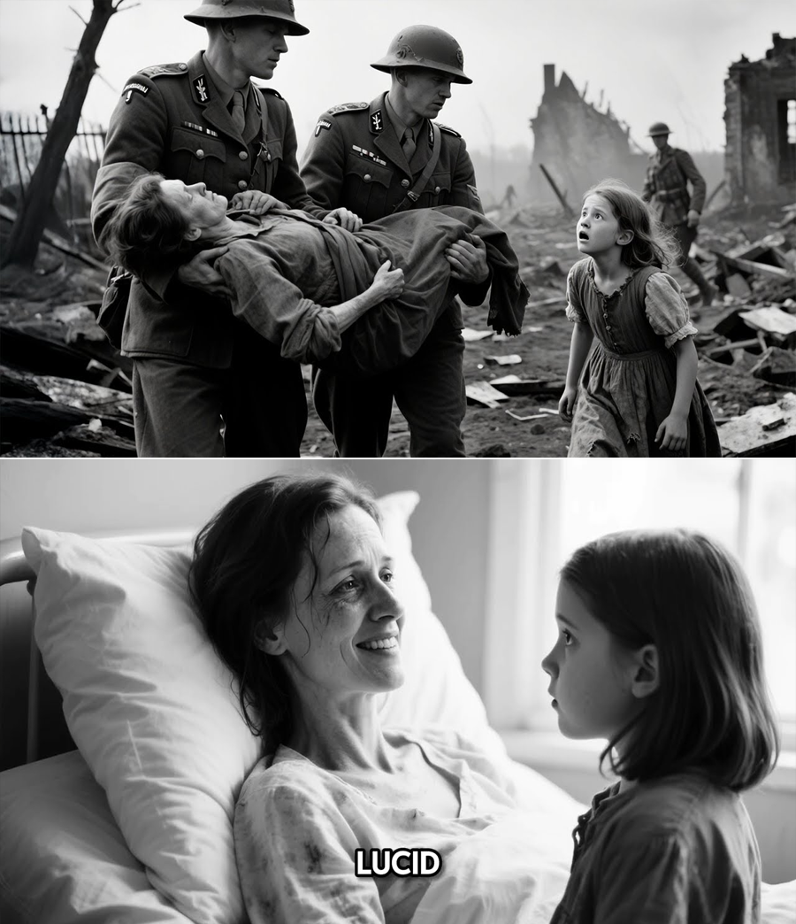 “Put My Mother Down!” โ The Heart-Wrenching Moment a German Girl Begged U.S. Soldiers to Release Her POW Mother, Only to Be Stunned by Their Unexpected Compassion