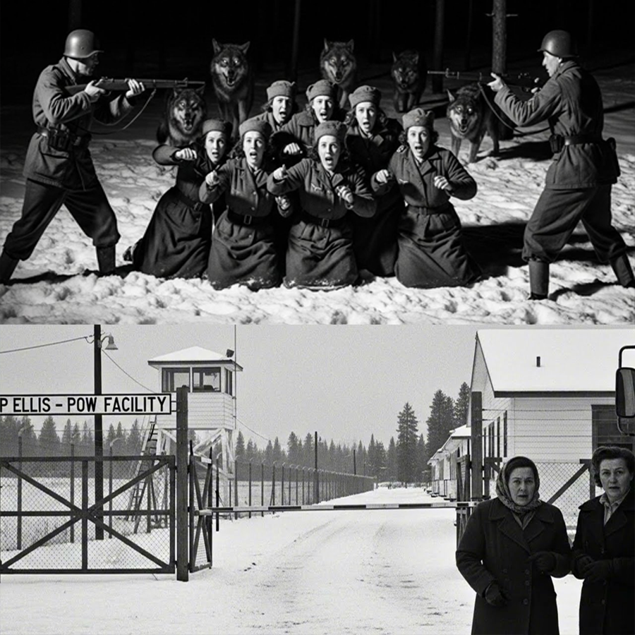 ‘We’re Surrounded by Wolves!’ The Night German Women Prisoners Panicked in a Winter Camp—and the American Guards’ Warning Shots Sparked a Moral Trial