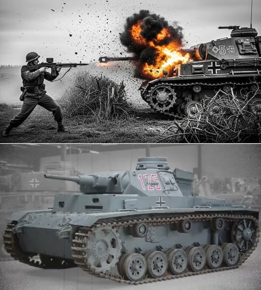 They Laughed at the โBarrel-Lessโ Tube in the Armorerโs ShedโUntil a Normandy Hedgerow Trap Turned a Panzer Thrust Into Thirty Sudden Silences Before Sunset