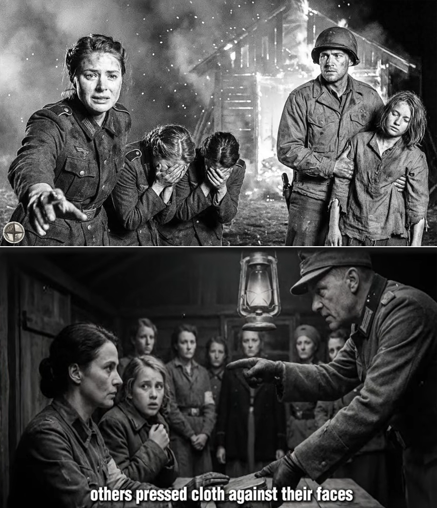 “Donโt Leave Us Here!” โ The Heart-Stopping Moment When U.S. Soldiers Risked Everything to Pull German Women POWs From the Burning Ruins of a Camp, Surprising Them With an Unexpected Act of Mercy