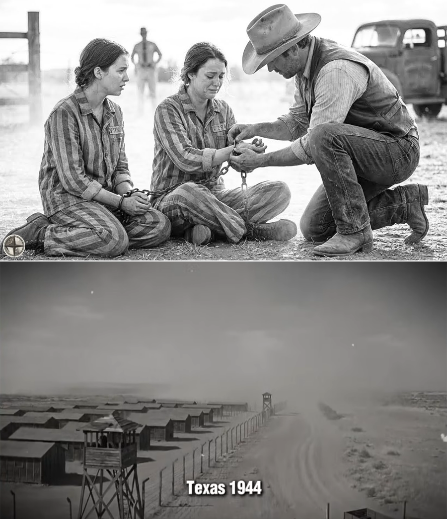 “You’re Not Animals” — The Life-Changing Moment When Texas Cowboys Freed German Women POWs From Their Chains, Defying Orders and Showing Them Mercy in the Final Days of WWII