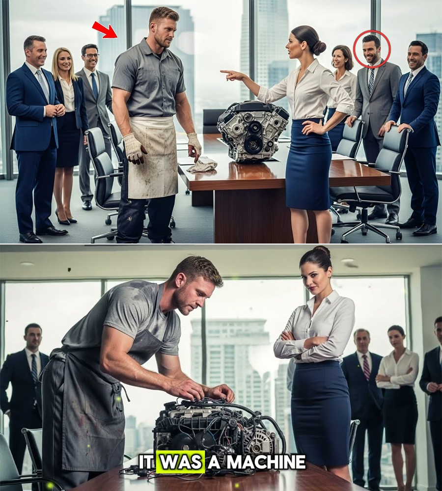 She Dared the Single-Dad Janitor to Fix Her Broken