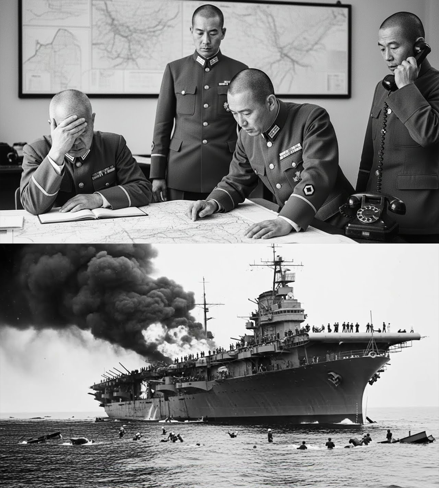 “The Signal That Shouldn’t Exist: What the Japanese Admiral Whispered When American Carriers Appeared at Midway—and the Ocean Itself Seemed to Hold Its Breath”
