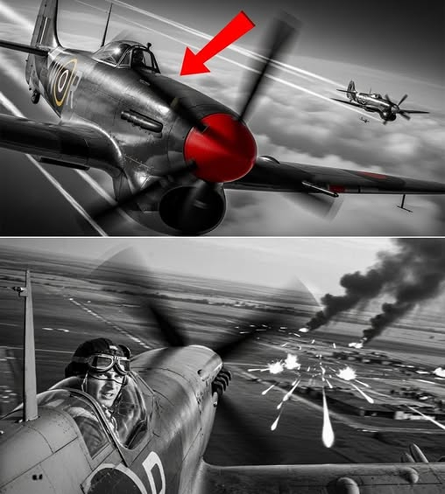 When the Sky Screamed at 500 Miles Per Hour, German Ground Crews Swore Britain Had Built a Rocket PlaneโUntil One Tempest V Pass Revealed a Faster Truth No One Could Explain