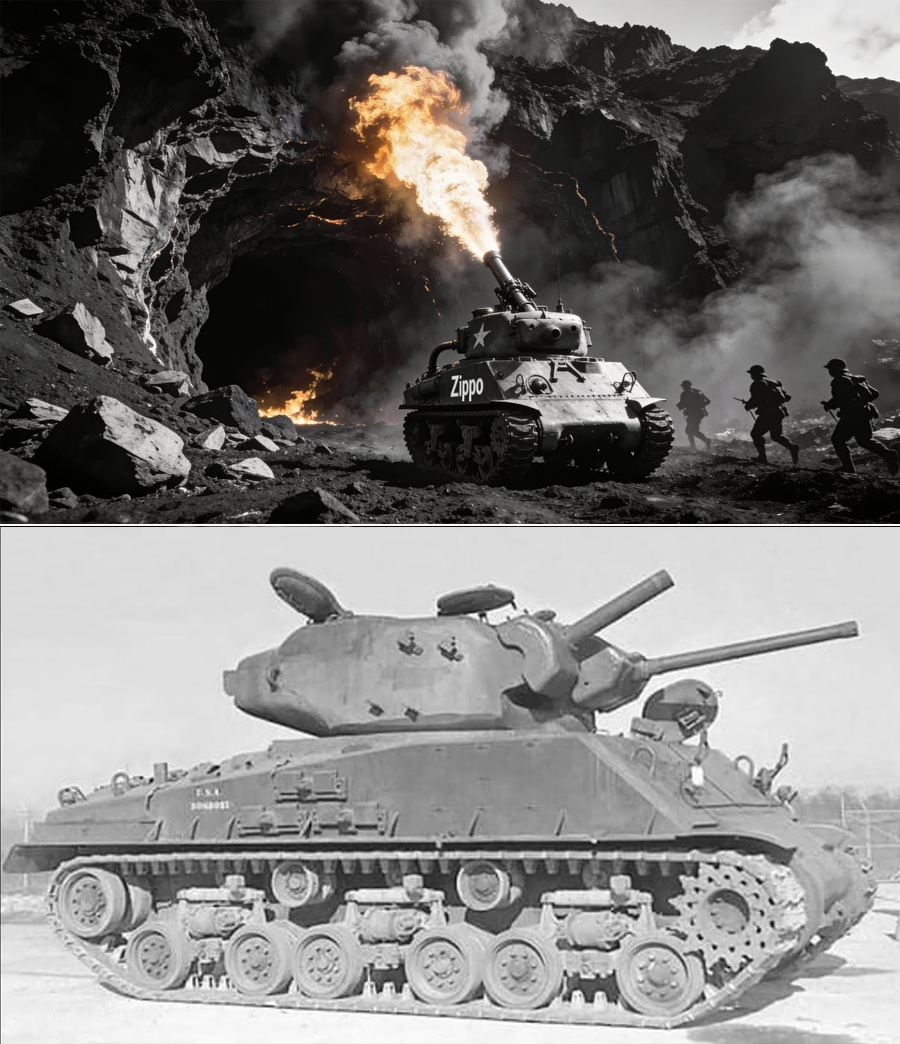 Why Marines Started Using “Flamethrower Tanks” — And How Iwo Jima’s Caves Were Finally Broken Open