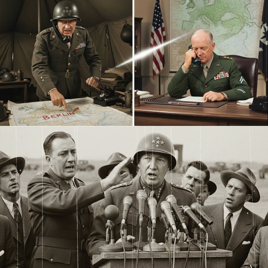 In spring 1945, Patton demanded a one-man dash to Berlin—and Eisenhower’s stunned reply revealed a secret fight over glory, alliances, and the kind of victory history would punish.
