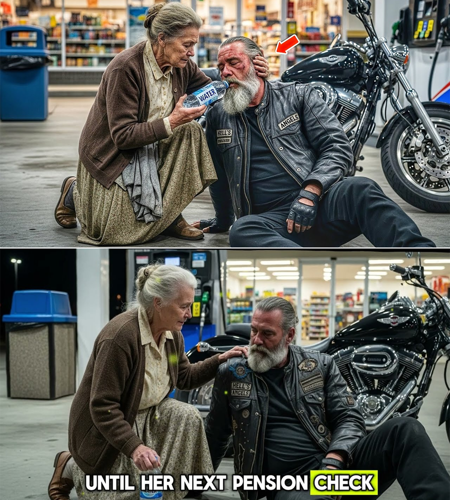 She Gave Her Last Ten Dollars to a Stranded Biker