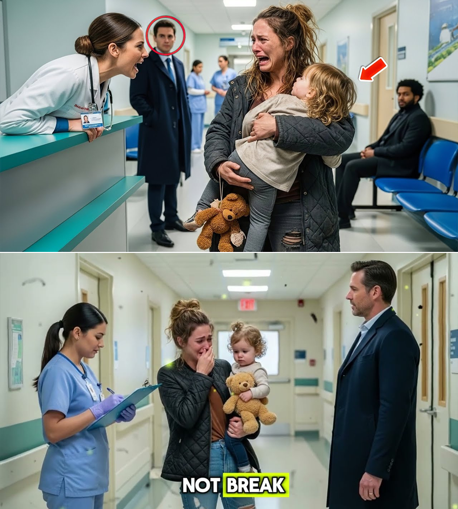 A Billionaire Heard a Single Mom Whisper โPlease Save My Daughterโ