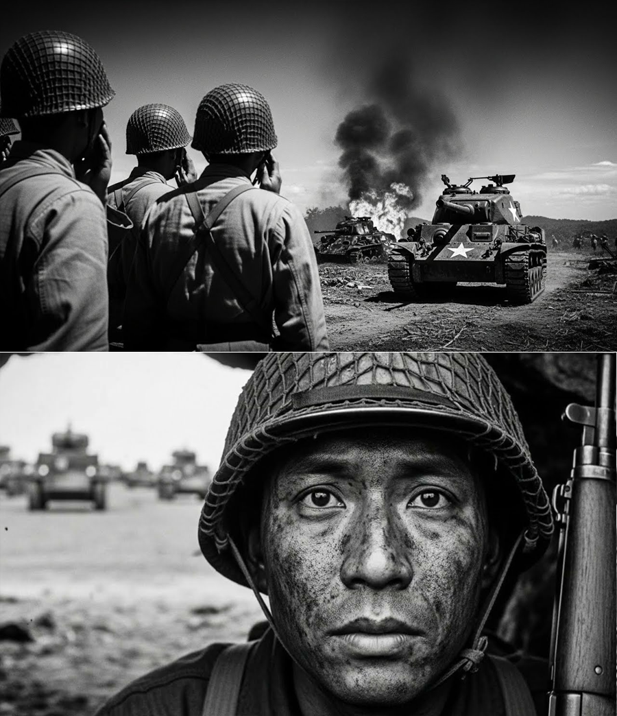 The Night the Burning Sherman Returned: A Japanese Platoon’s Whispered Realization That America’s Factories Could Replace Steel Faster Than Courage Could Fade