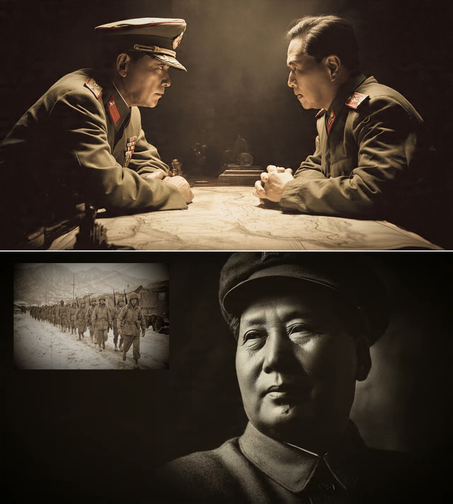 When UN Columns Closed on the Yalu, Mao’s Midnight Telegram Changed Asia—A Whispered Order, a “Volunteer” Army, and a River Crossing No One Saw Coming