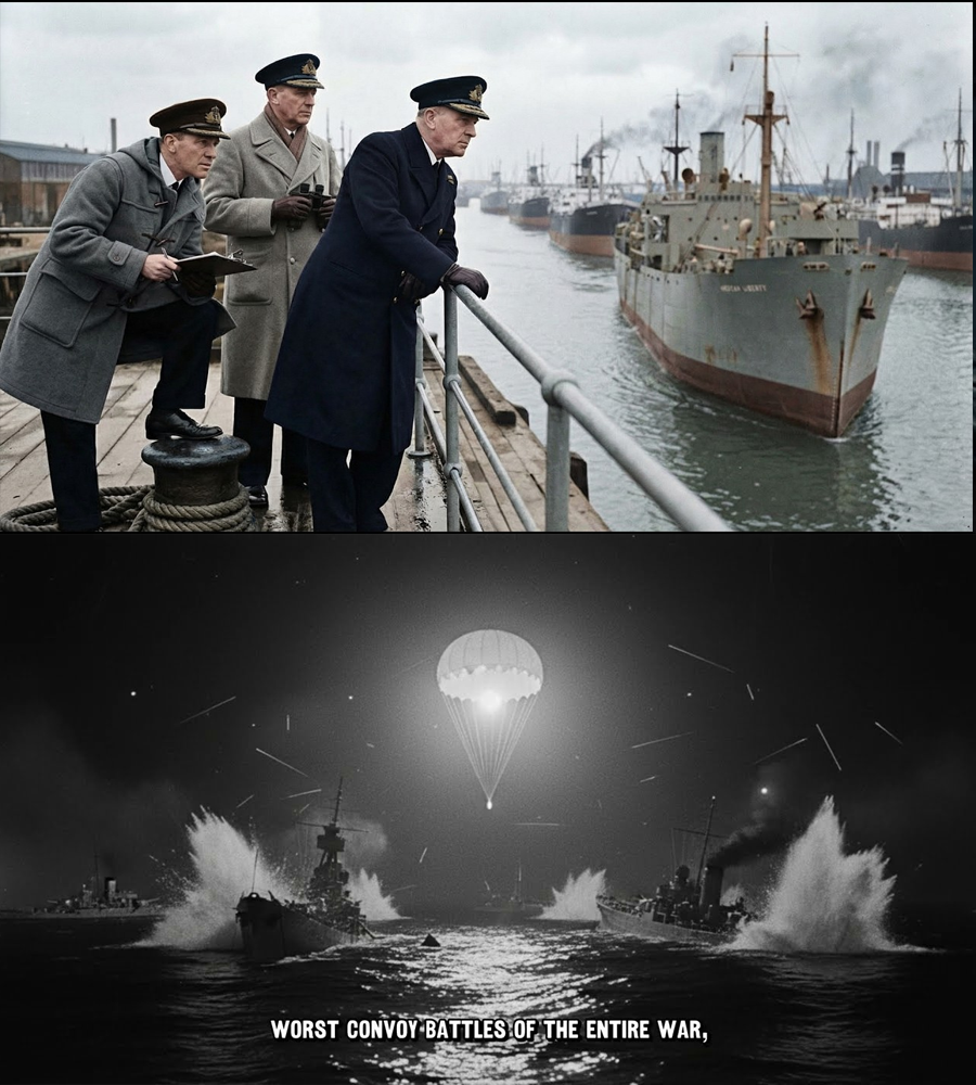 When British Admirals First Spotted the American Convoys on the Horizon, Their Quiet Words Revealed How Close Britain Had Come to Breaking