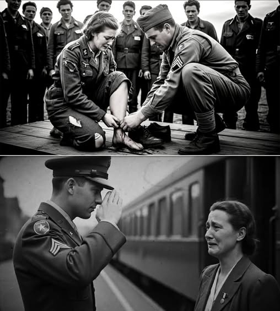 They Expected Revenge, but Received Mercy: Liselotte Krรคmerโs April 1945 Surrender, the Strange Gift of New Shoes, and the Kindness That Changed Her Forever