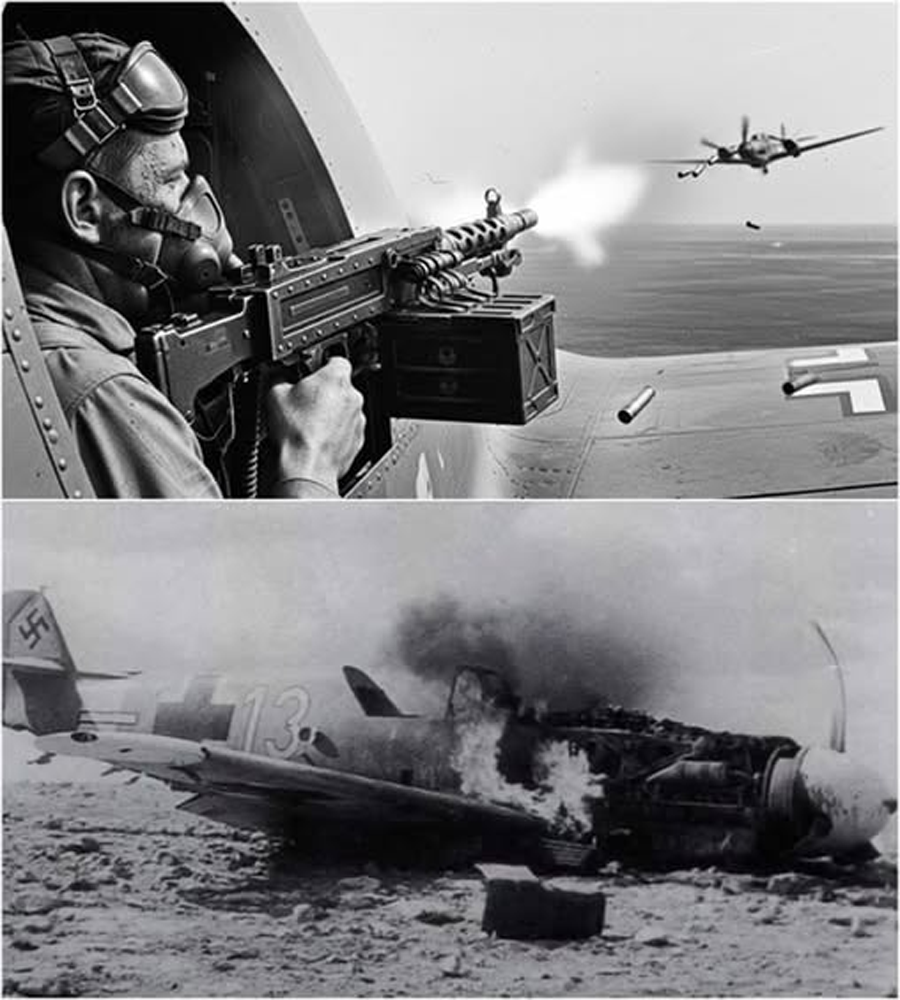 How One Gunner’s “Suicidal” Tactic Destroyed 12 Bf 109s in 4 Minutes — Changed Air Combat Forever…