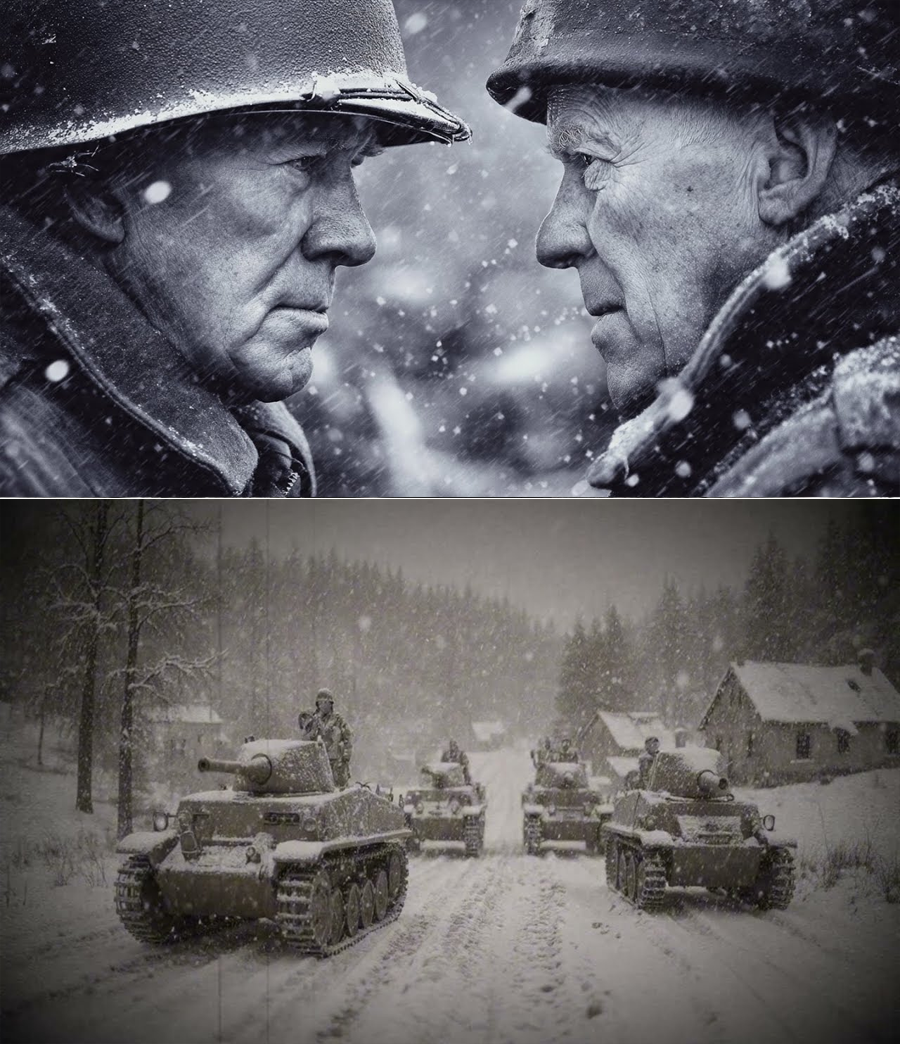 What Eisenhower Said When Patton Turned His Entire Army 90° Through a Blizzard