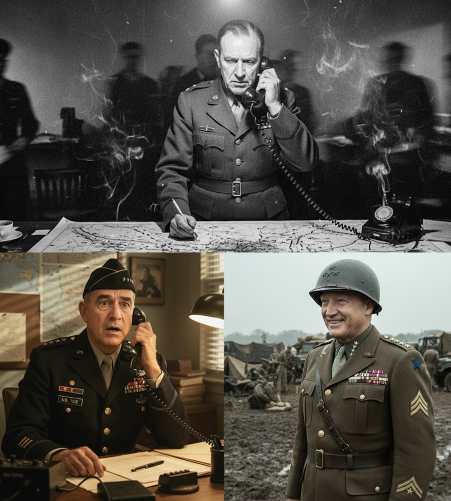 “He Did WHAT?!”—Inside the Verdun War Room Where Bradley Heard Patton Promise a 48-Hour Pivot to Bastogne and Said One Perfect Line