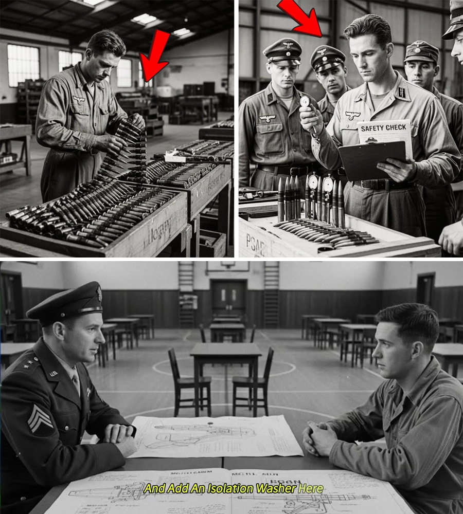 He Fed the Luftwaffe’s Guns 10,000 Rounds a Day—Then a Sealed American Offer Pulled Him Into the Desert, Where “Special Ordnance” Needed His Hands