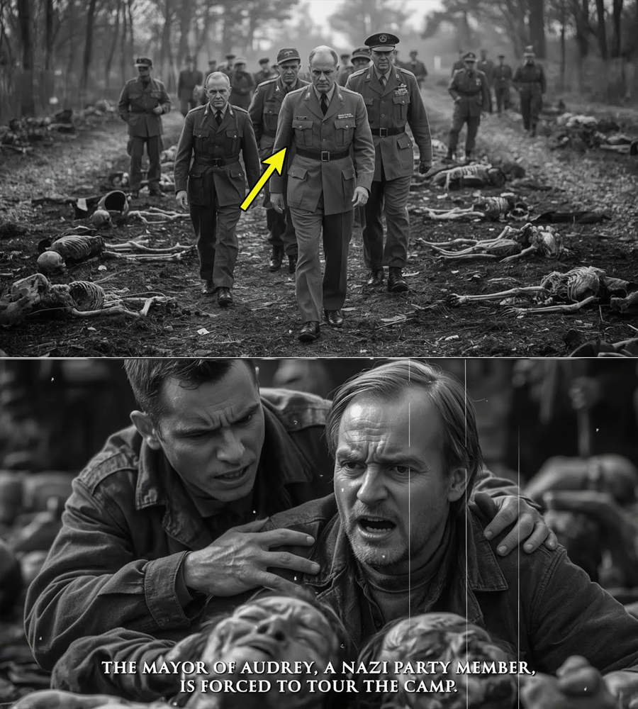 “They’re Not Germans Anymore,” Patton Whispered—Then Marched His Men Through Ohrdruf’s Silence, Ordering Them to Remember Every Detail, Because Forgetting Would Be the Final Defeat