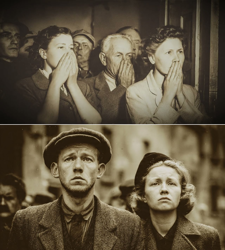 When Patton’s Soldiers Knocked on German Doors in 1945, Civilians Whispered Prayers, Bargained with Bread, Claimed “We Didn’t Know,” and Revealed Secrets That Changed Everyone