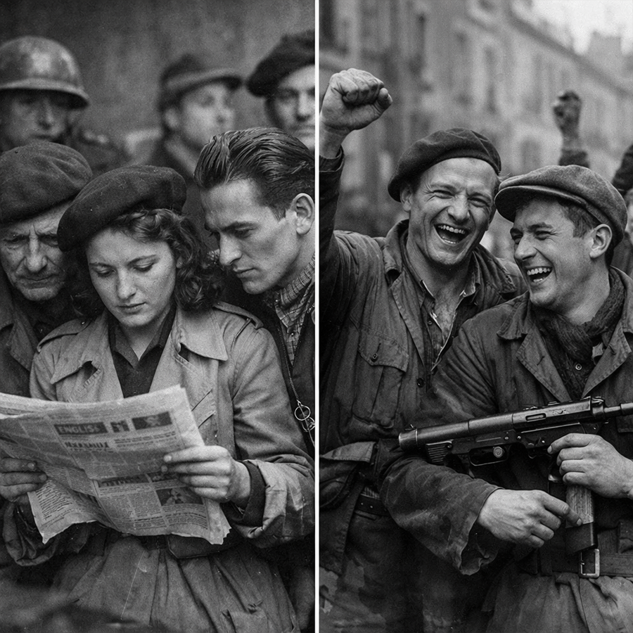 A Midnight Radio Whisper Slipped Into Occupied France After Britain