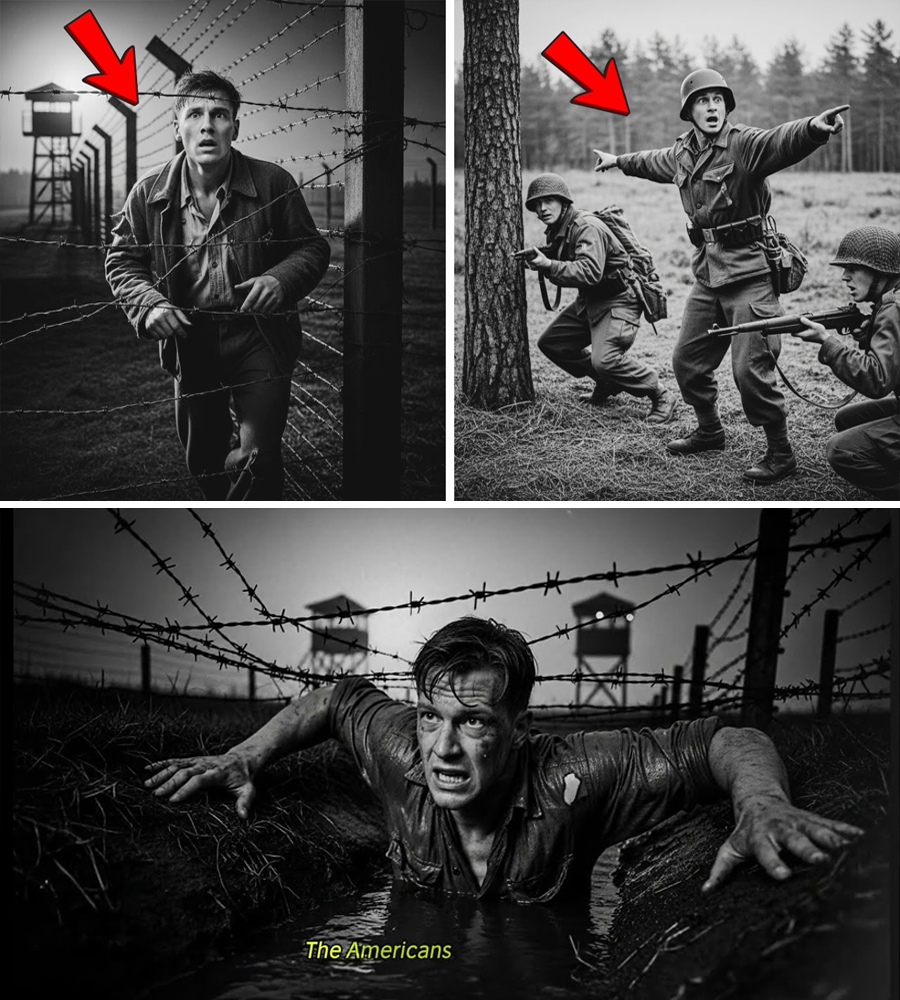 A German POW Slipped Through the Fence at Midnight, Not to Flee Home, but to Reach the Americans Before a Silent Ambush Closed In