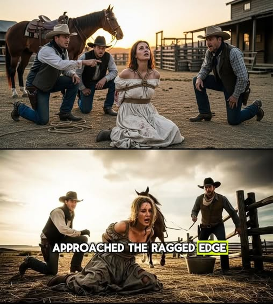 Eight Silver Dollars on a Saloon Table: The Night a Drunk Gambler “Sold” His Wife, and a Quiet Rancher Took Her Hand—Only to Keep a Promise No One Believed