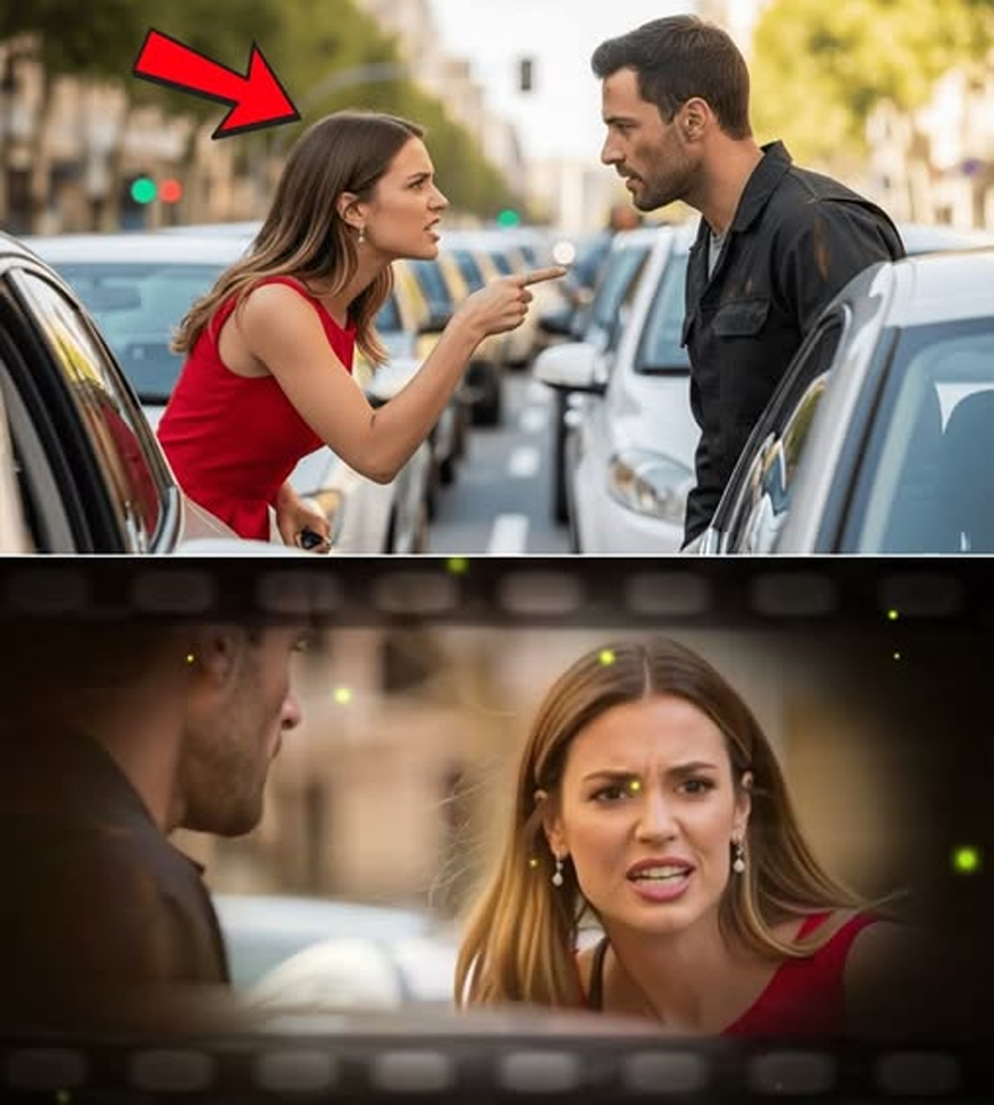 She Yelled at the Man Who Blocked Her Car