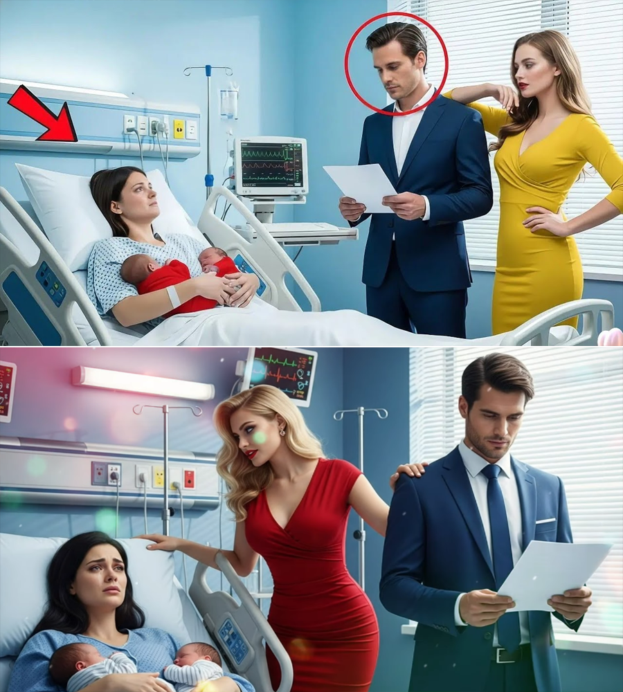 “He Filed for Divorce After the Triplets Were Born—Unaware His Quiet Wife Was Heir to a Hidden Billion-Dollar Legacy”