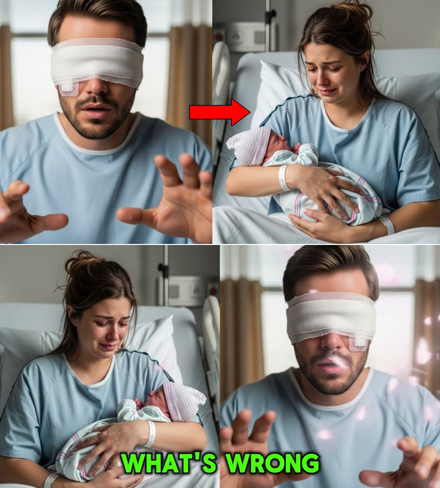 He Whispered “I Don’t Want the Baby” in the Dark—Then a Letter, a Hospital Call, and Her Eyes Gave Him a Second Chance to See