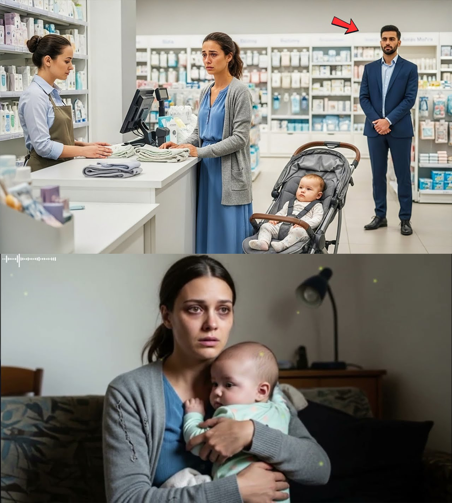 She walked into the store shaking, returning her baby’s essentials