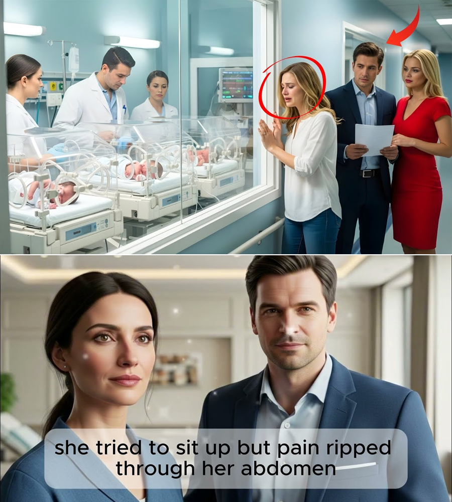 “He Filed for Divorce the Morning After She Delivered Triplets—Cold, Clinical