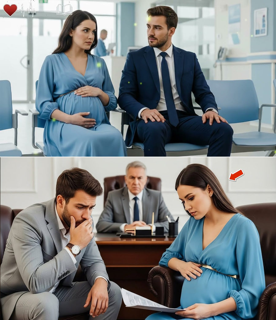 She Came to Sign the Last Page of Their Divorce, But His World Stopped When He Saw Her Seven-Month Secret Walking Into the Room