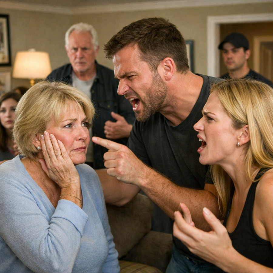 I Asked My Daughter-in-Law to Put the Cigarette Out on My Porch—My Son Turned on Me, and 15 Minutes Later a Knock at the Door Unraveled His Biggest Lie