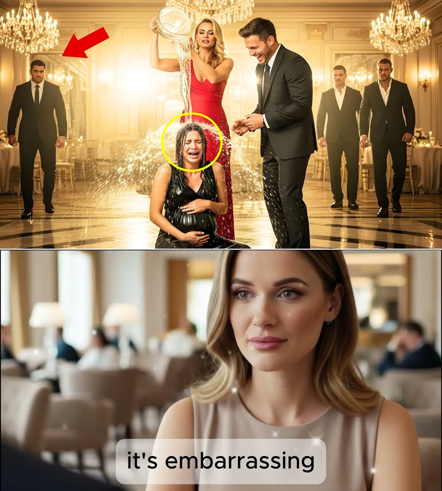 He Smirked, Raised His Glass, and Turned His Pregnant Wife