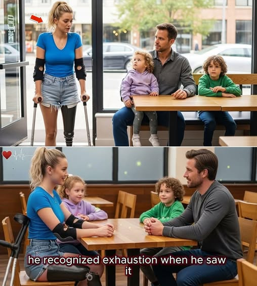 “Can I Sit Here?” She Whispered—And One Single