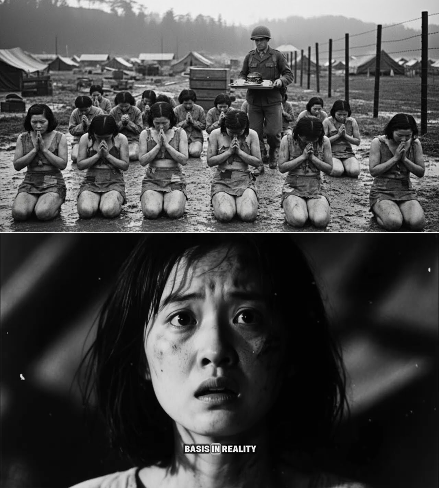 They Expected the Worst Behind Barbed Wire—Until American Boots Stopped, a Grill Sizzled, and the “Rations” Turned Out to Be Warm Hamburgers and a Chance to Live