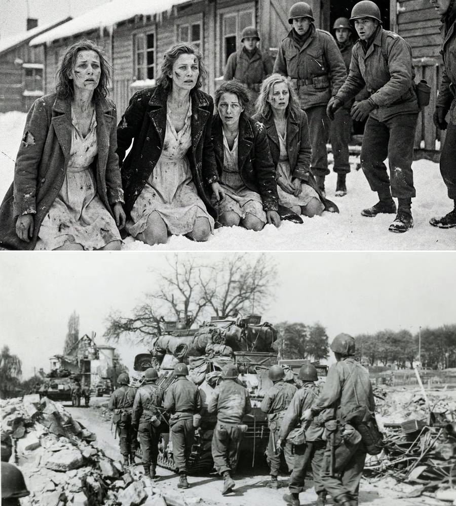 They Crossed the Front With a White Sheet, Fleeing Their Own—When American Soldiers Took Them In, the Women Found a “Captivity” That Felt Like Rescue