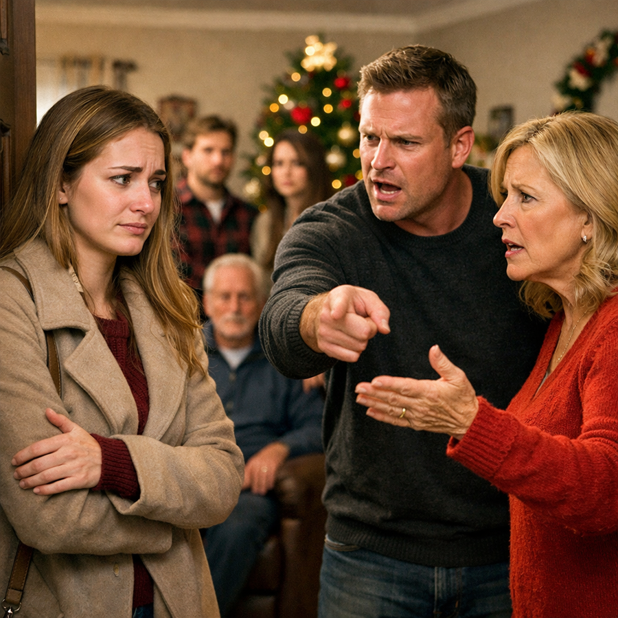 My Husband’s Family Banned Me From Their Christmas Celebration, Said I Didn’t Belong — But One Silent Choice Changed Everything They Thought They Knew