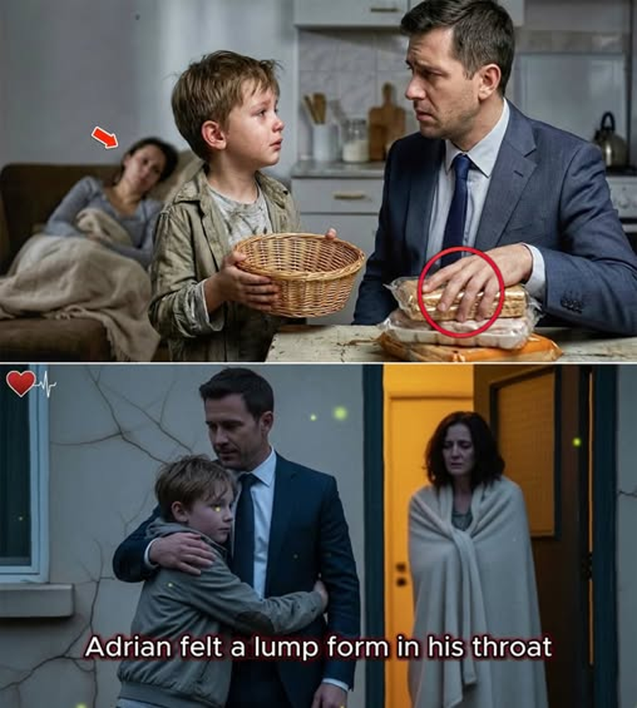 “Please… Don’t Take Our Food. My Mom Is Sick,” He Whispered—And One Single-Dad CEO’s Choice That Night Exposed a Hidden Scheme and Changed an Entire City’s Future