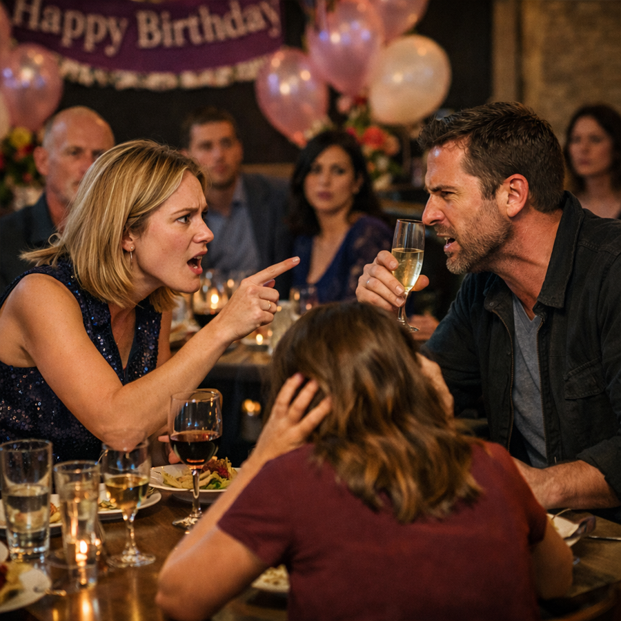 At My Birthday Party, My Husband Raised a Toast to “My Silence”—So I Smiled, Let Him Finish, and Took His Empire Apart Before Dessert Was Served