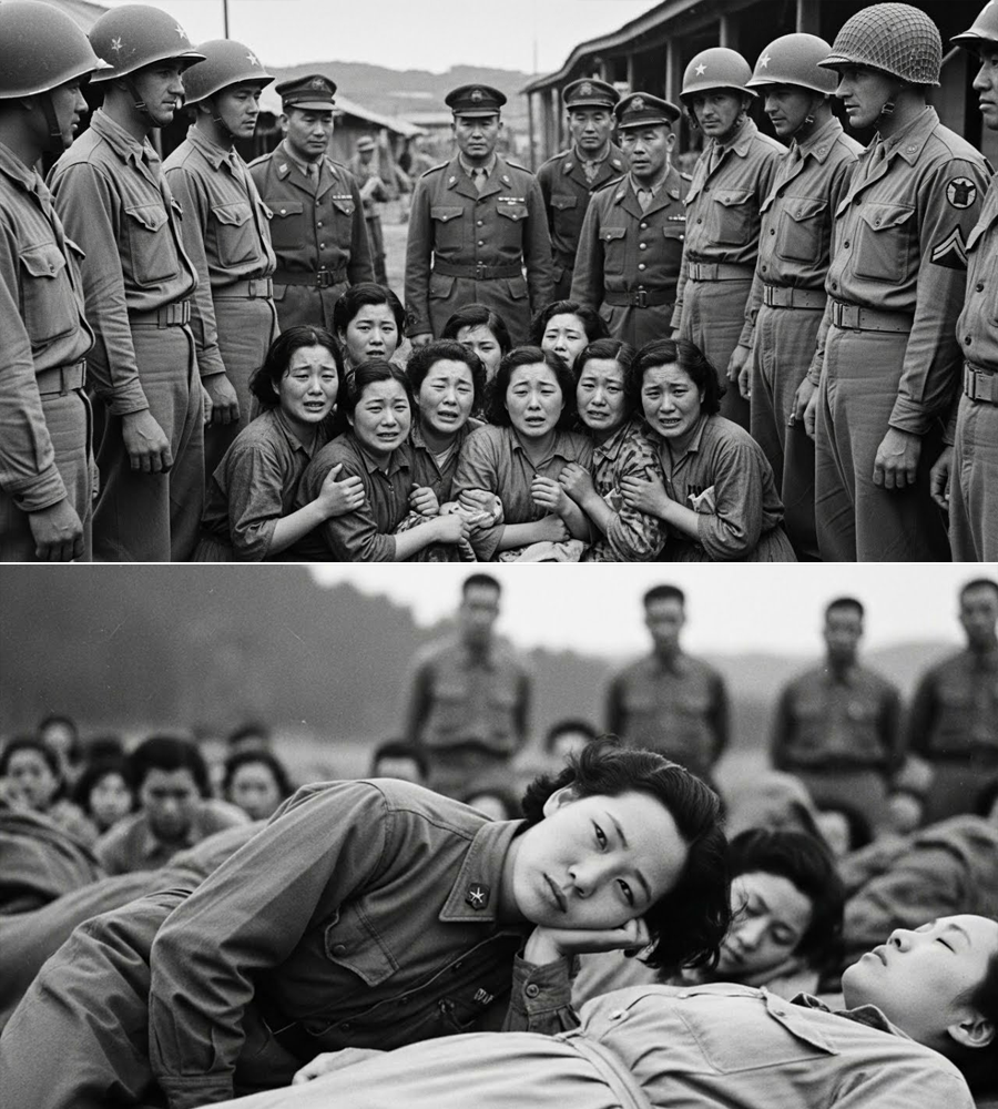 They Thought Surrender Meant Silence—Until U.S. Soldiers Formed a Human Wall: The Night Japanese Detainee Women Sobbed as Their Own Officers Came for Them, and One Quiet American Promise Changed Everything