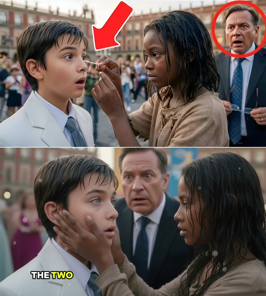 Millionaire’s Son Was Born Blind—Until a Poor Girl Pulled Out Something Mysterious and the Impossible